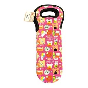 EDEN IN LOVE Aloha Boo Bear Wine Pouch NWT